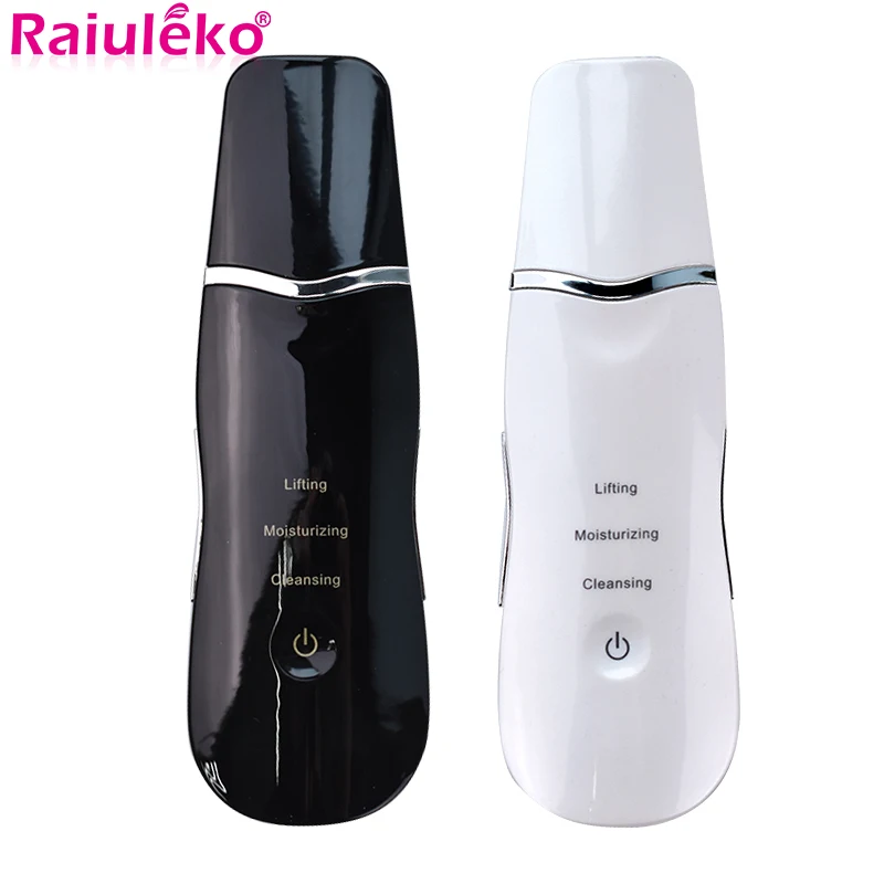 Exfoliante Facial Ultrasónico, Removedor de Puntos Negros por Vibración, Espátula Facial, Limpiador Facial, Peeling por Cavitación, Lifting Facial