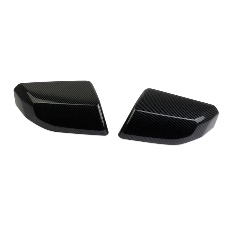 

For Colorado GMC Canyon 2023-2024 ABS Carbon Fiber Car Rearview Mirror Cover Cap Trim Accessories-A61E