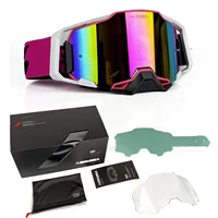 Juego de gafas para motocicleta 2026, gafas deportivas a prueba de polvo y viento para montar en carretera, MX ATV, ciclismo, esquí, Snowboard, protección