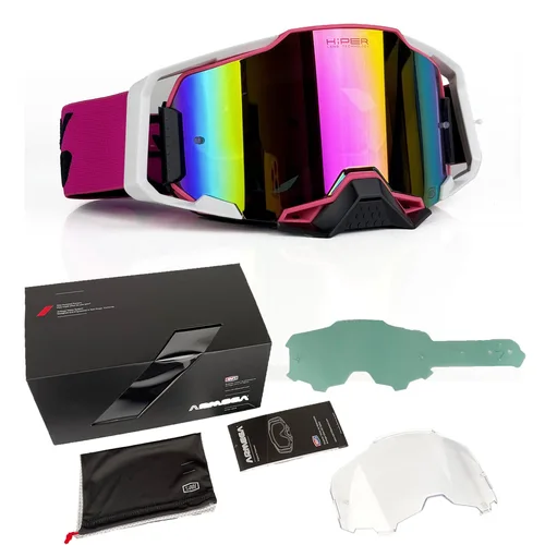 Imagen 1 del producto Juego de gafas para motocicleta 2026, gafas deportivas a prueba de polvo y viento para montar en carretera, MX ATV, ciclismo, esquí, Snowboard, protección