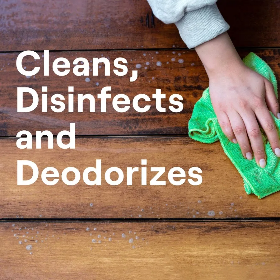 Lemongrass Citrus Disinfecting Multi‑Surface Cleaner, 26oz, Phosphate‑Free Liquid Spray for Household Cleaning and Disinfection