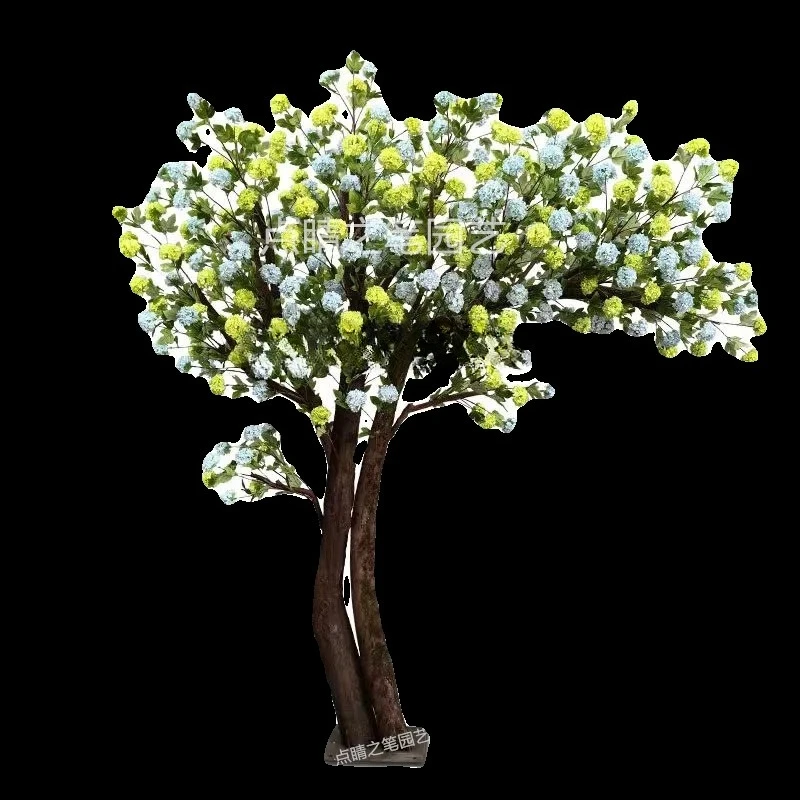 

Simulated Pincushion Indoor Floral Stage Props Wedding Shop Super Floor-Standing Decorations Set