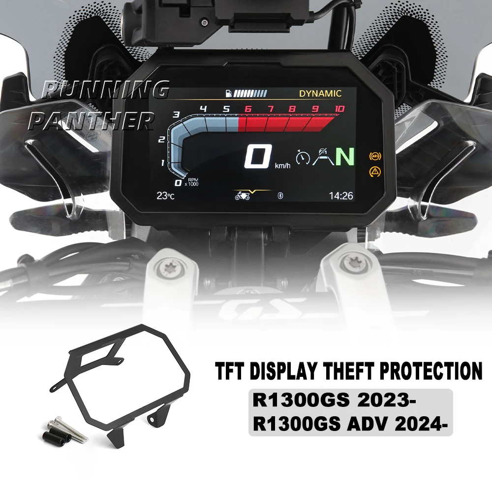 

TFT Theft Protection For BMW R1300GS R 1300 GS Adventure GS1300 2023-2025 Meter Frame Cover Screen Protector Dashboard Guard