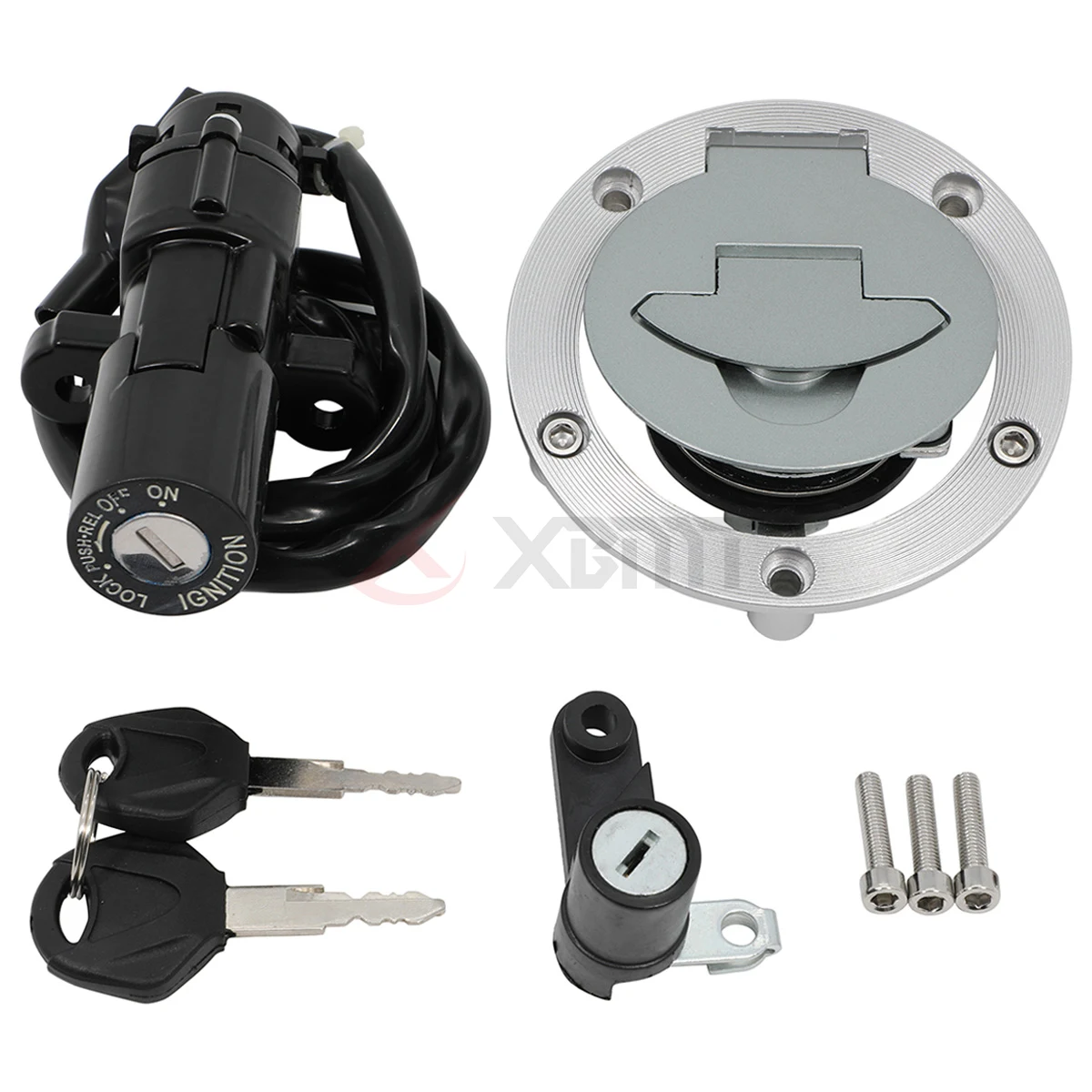 

Motorcycle Ignition Switch Fuel Gas Cap Seat Lock Key Set With 2 Keys For Yamaha YZFR25 YZFR3 YZF R25 R3 YZF-R25/R3 2015-2019