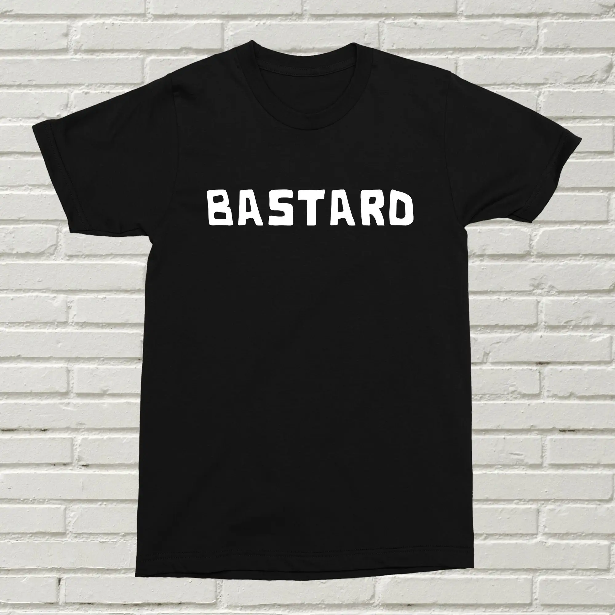 

Bastard T Shirt Funny Rude Alternative Offensive Present Birthday Christmas Swear