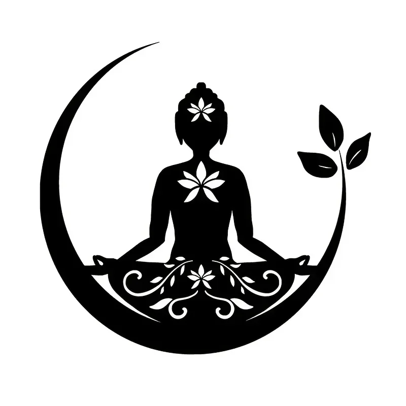 

Car waterproof detachable vinyl stickers, love stickers, peace, chakra, Buddha, mandala stickers, notebook decorations