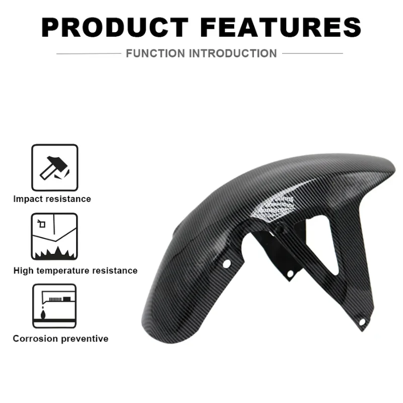 For Honda NC700 NC750 NC700X NC700S NC750X NC750S ABS Plastic Motorcycle Front Fender Mudguard Splash Guard Cover Fairing