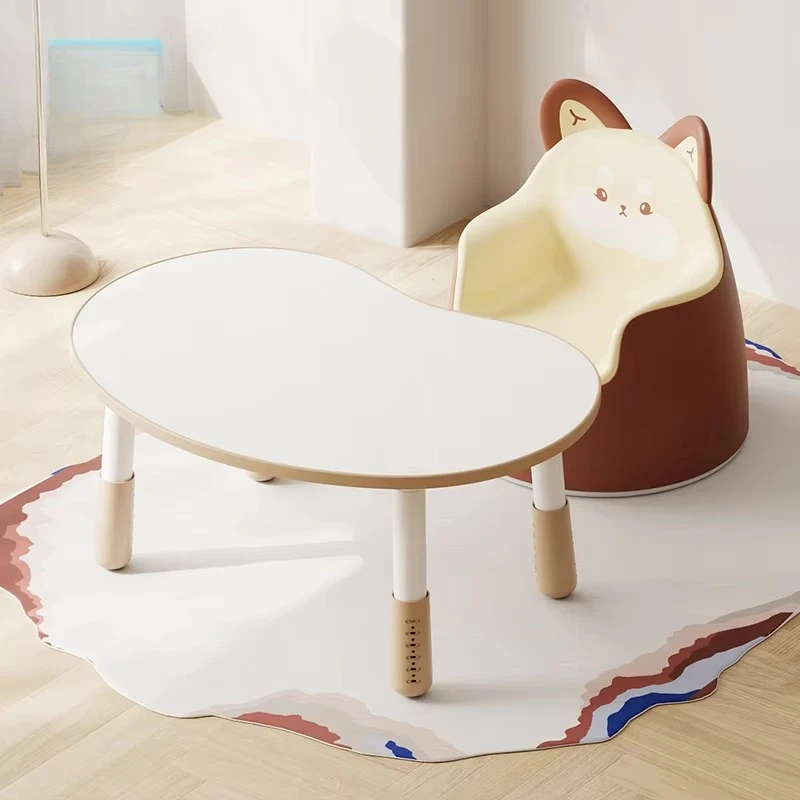 Plastic Children Table And Chairs Student Daycare Study Kindergarten Preschool Desk Bedroom Kids Furniture Sets Small Drawing