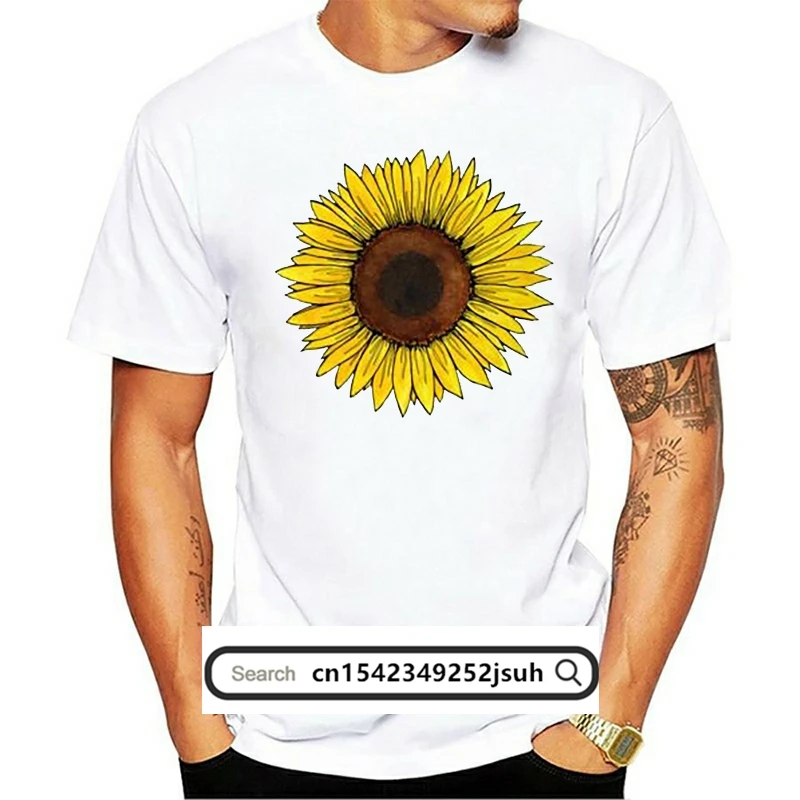 

YM Sunflower T Shirtt Shirt New Men Hot Fashion Solid T Shirt Logo T Shirts
