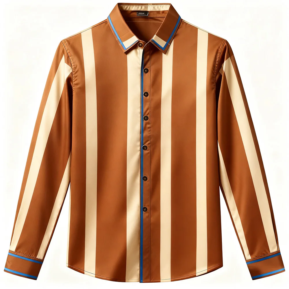 남성용 하와이안 셔츠 캐주얼 아웃도어 긴팔 새해 선물 부드럽고 편안한 소재 신상 남성 크리스마스 드레스 셔츠