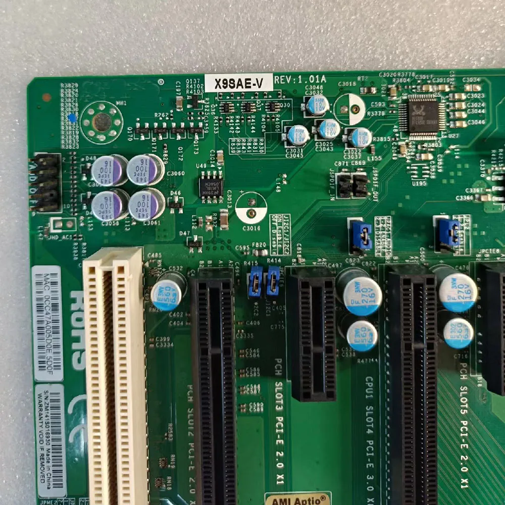 

Промышленная материнская плата LGA 11555 X9SAE-V REV: 1