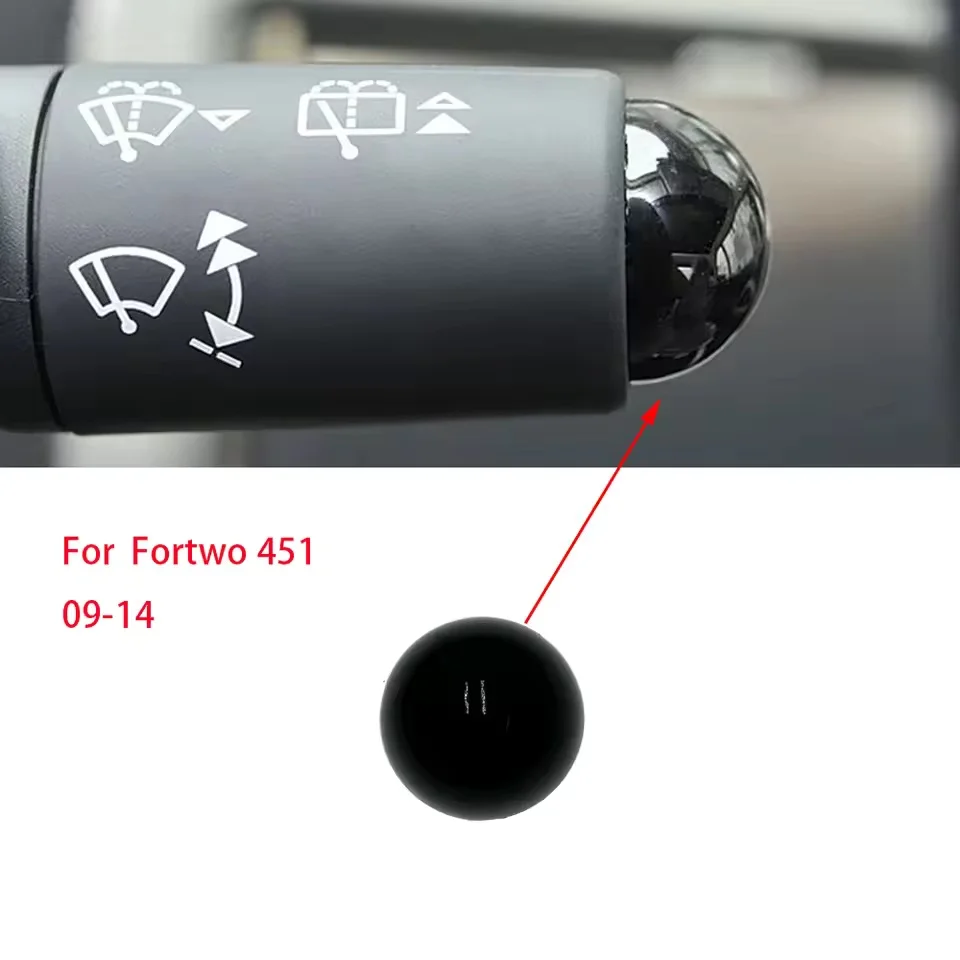 2Pcs A4506890072CL2A Wipe Switch Dial Lamp Switch Cover Fit For Benz Smart Fortwo 451 2009-2014