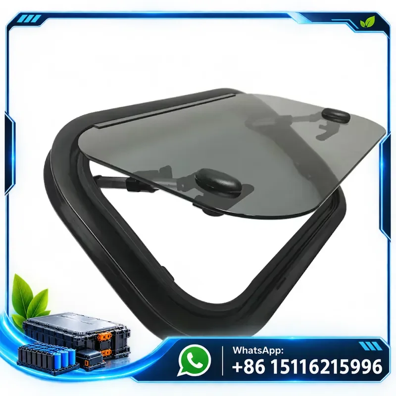 Accesorios para Camping y RV ODM MAYGOOD, Cerraduras de Ventana de Esquina de Aleación de Aluminio Modernas de 1100*345 mm, Certificación E-Mark para Remolques