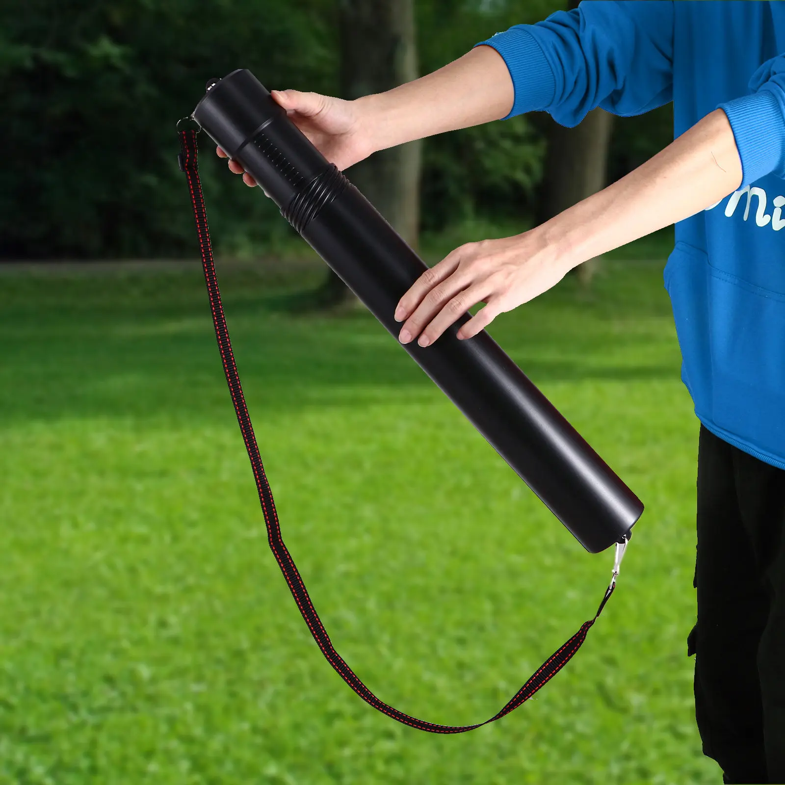 

Archery Arrow Pot Telescopic Arrow Bag Black Retractable Hand-Held Archery Accessories Bag Retractable Pouch