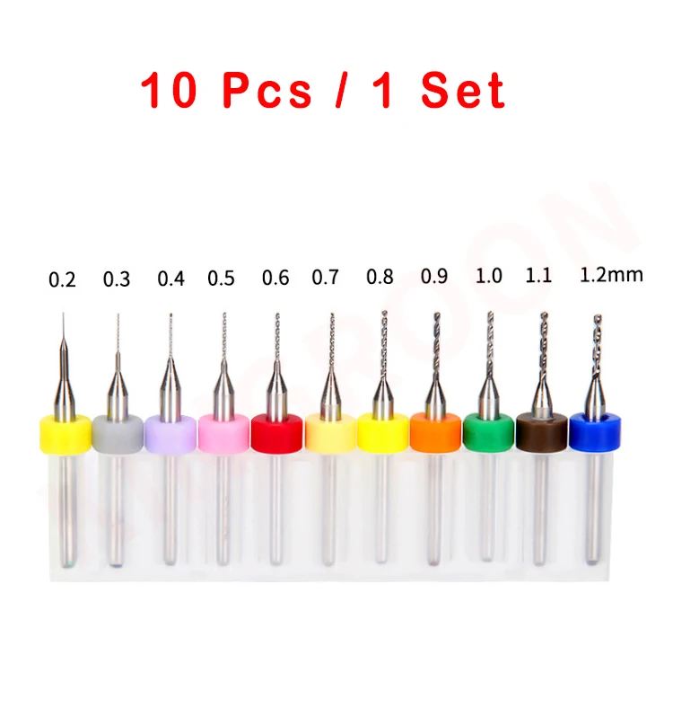 ملحقات الطابعة ثلاثية الأبعاد إبرة التنظيف لتنظيف مثقاب الطارد تنظيف لقمة الحفر 10 قطع / 1 مجموعة