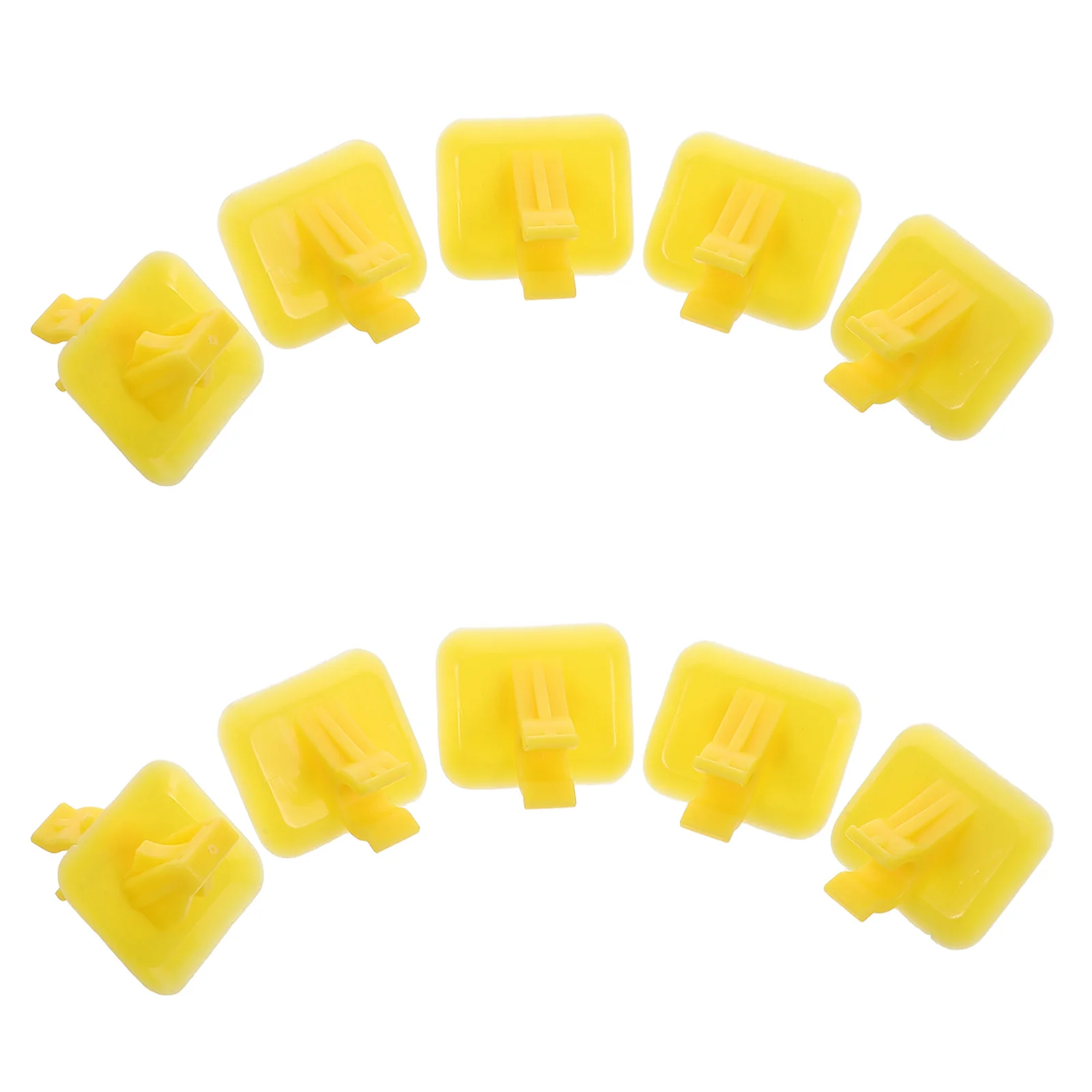 

10pcs Engine Support Clip Sturdy Plastic Auto Prop Rod Holder Prevents Hood Movement For Hood Retainer