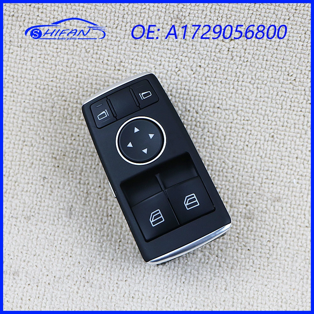 A1729056800 Electric Power Window Switch For Mercedes-Benz R231 Sl C204 C250 C350 C63 AMG 1729056800 1729056900  A1729056900