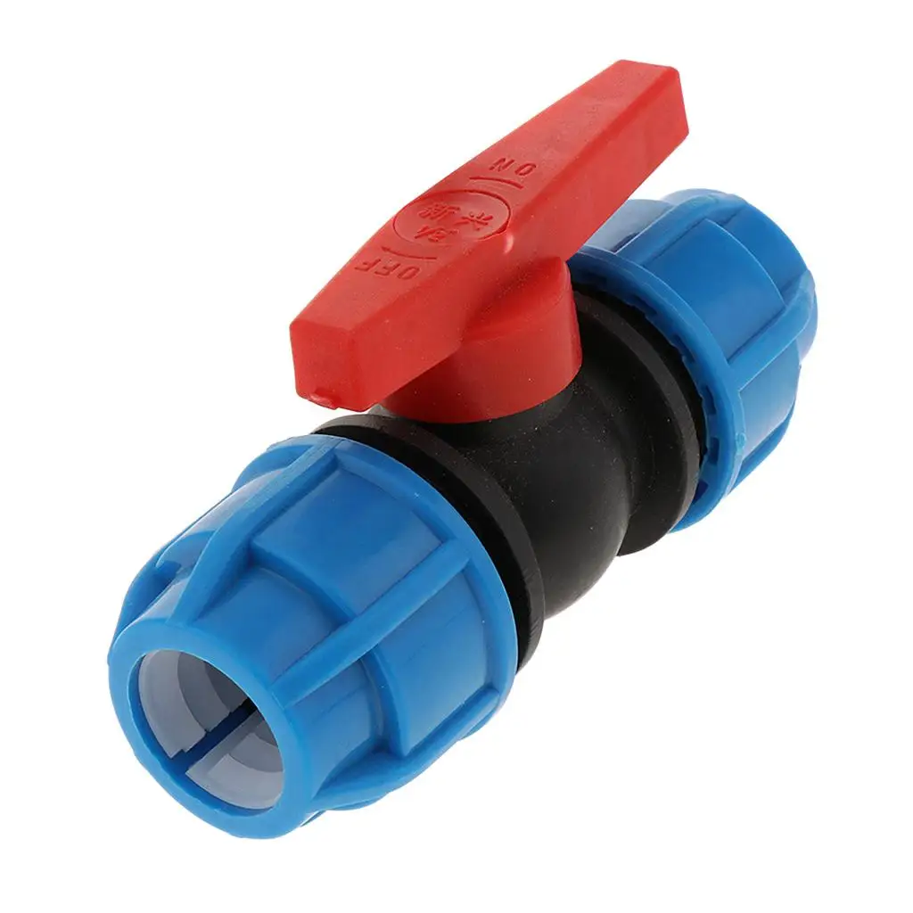 

Plastic twist valve for connection of the power tube connector