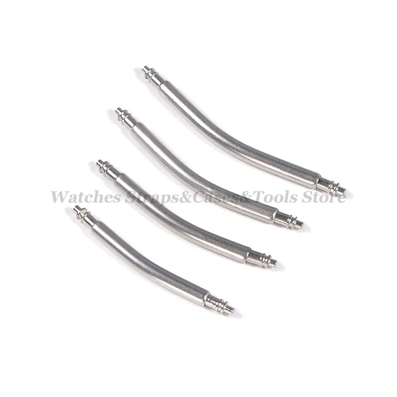 18mm 20mm 22mm 24mm Curved Spring Bar 1.5mm 1.8mm Diameter Watch Strap Link Pins 316L Stainless Steel Curved Watch Strap Links image 2