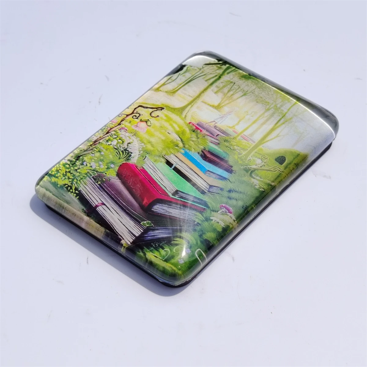 Afbeelding 4: Boek Leeuw Koelkastmagneet Gepersonaliseerde Kristallen Glazen Souvenir Woondecoratie Zelfverbetering Geschenken Moedig lezen aan