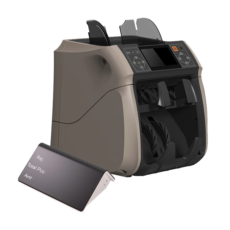 Máquina de contagem de dinheiro contador de contas 2022 nota mista multi moeda máquina classificadora de dinheiro pequeno contador de dinheiro