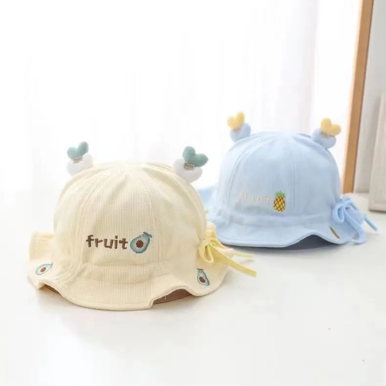 Spring and Autumn Baby Hat Sun Hats Sun Block Hat for Baby Boys Thin Fisherman Hat Outdoor Basin -Hat for Women Cute Super Cute