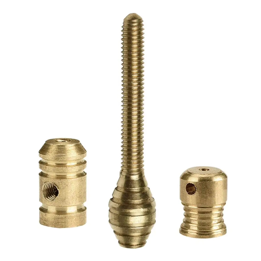 3PCS REPLACEMENTS COPPER CONTACT SCREW for MACHINE BINDING COIL PARTs