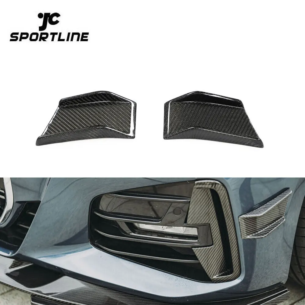 

Carbon Fiber G22 G23 Front Bumper Canards For BMW 4 Series G22 G23 G26 M-SPORT