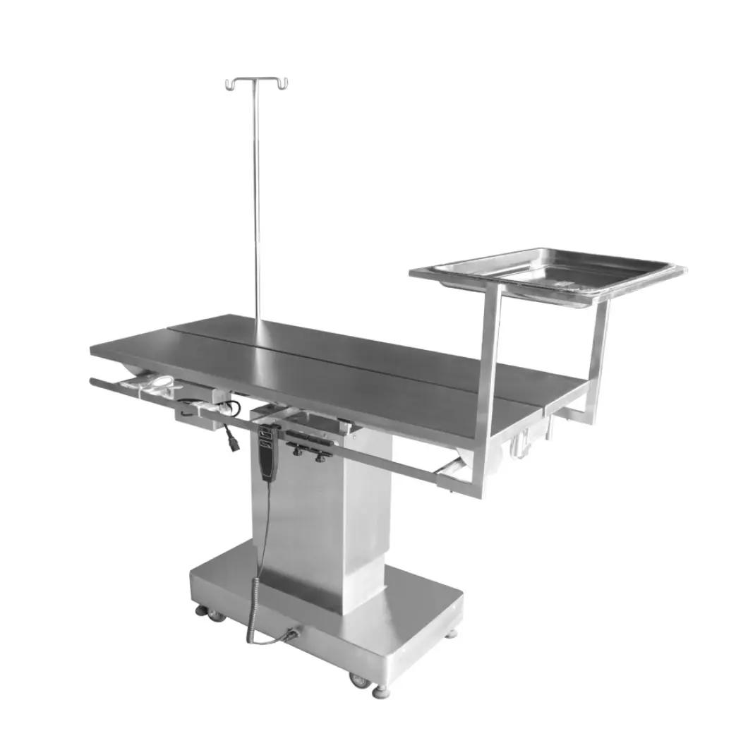 

WT-05 Constant Temperature Stainless Steel Veterinary Surgery Table for Pet Hospital Clinic