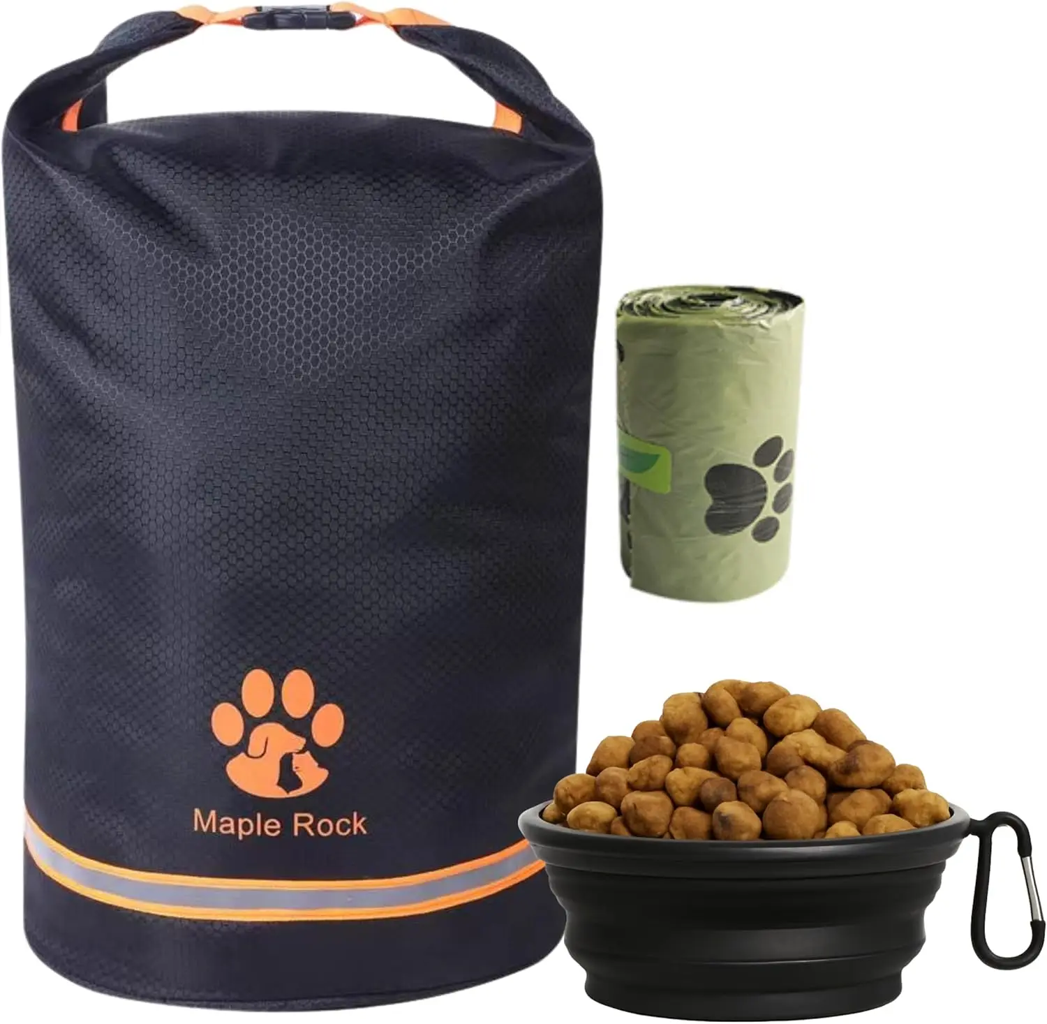 

Дорожная сумка для корма для собак — 84 чашки, герметичная и складная для кемпинга, автофургона, использования на открытом воздухе