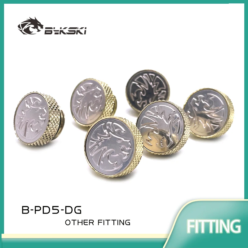 

Bykski 6pcs / 4pcs End Plug Sealing Lock G1/4'' Thread for Water Cooler System Building Radiator PC Accessories Fitting B-PD5-DG