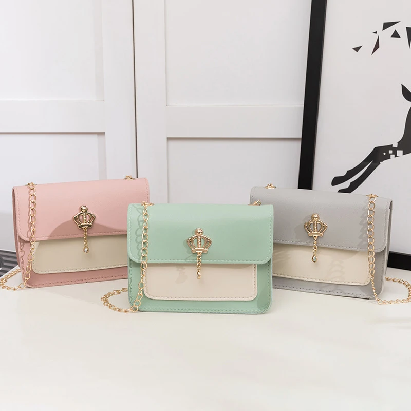 بو الجلود حقيبة سلسلة Crossbody للنساء ، حقيبة الكتف ، حقيبة رسول ، الإناث عارضة الأزياء مخلب ، حقيبة الهاتف ،