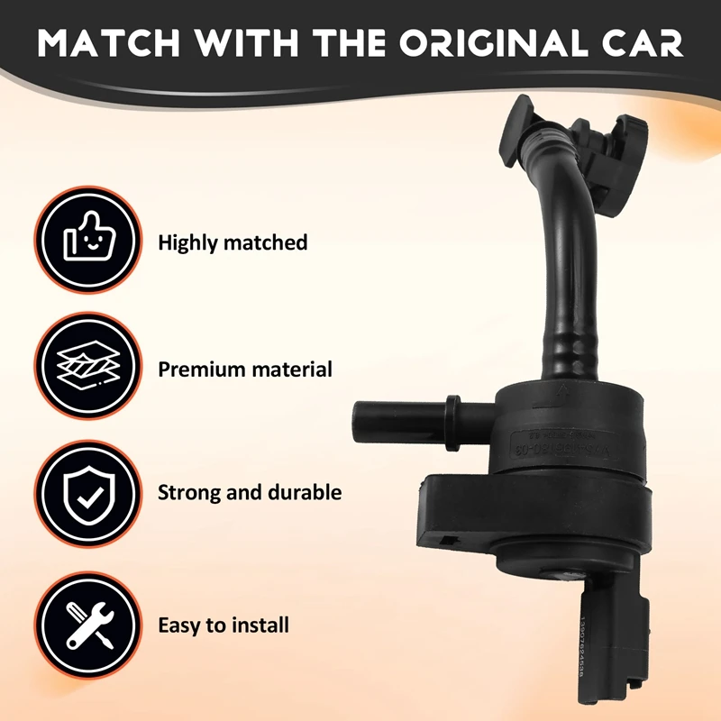 Válvula de respiro do tanque de combustível bem 13907624538   Válvula solenóide de cartucho de carbono para BMW MINI Cooper One JCW R55 R56 R57 R58 R59