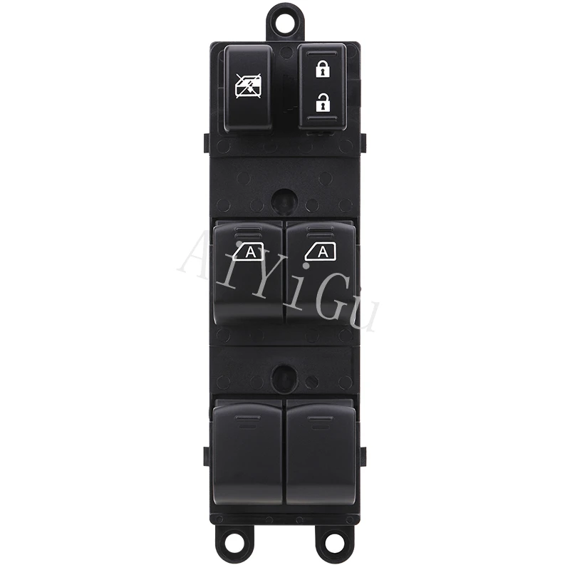 AiYiGu Master Window Control Switch Front Left Driver Side Compatible with Nissan Pathfinder 2007-2012 Replaces OEM 25401-ZL10A