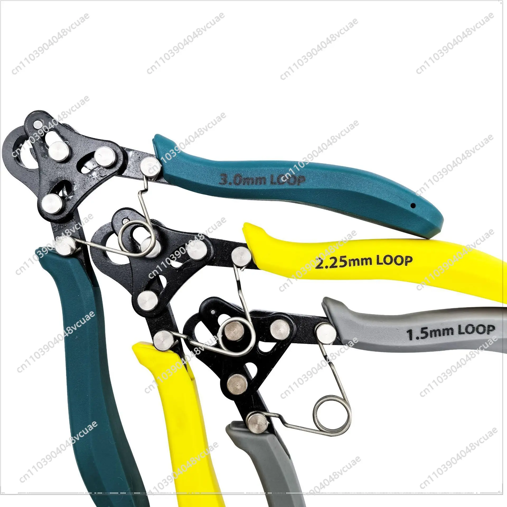 

For 9 Pin Roll Needle Clamp Round Nozzle Winding C Ring Gold Wire Copper Wire Jewelry Beaded Hand Pliers Tools