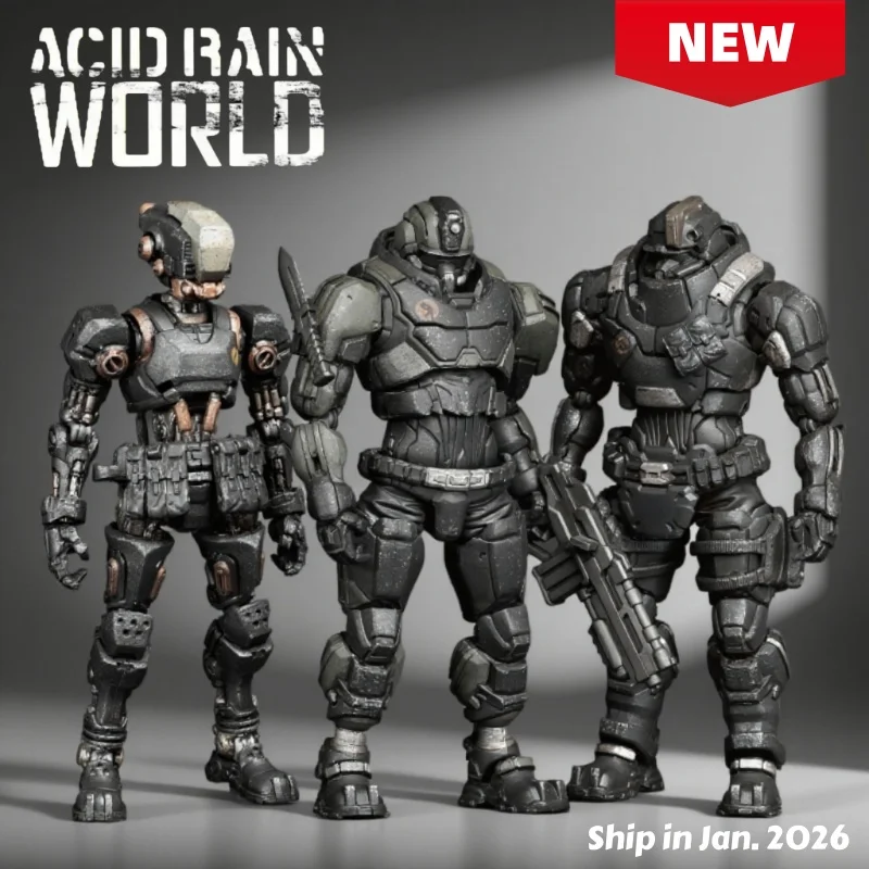 

Pre-Sale Acid Rain World Action Figure Fav-A135 A136 A137 Abaddon Simupuppet P4 Reborn Trooper Immortal Model Toys Collection