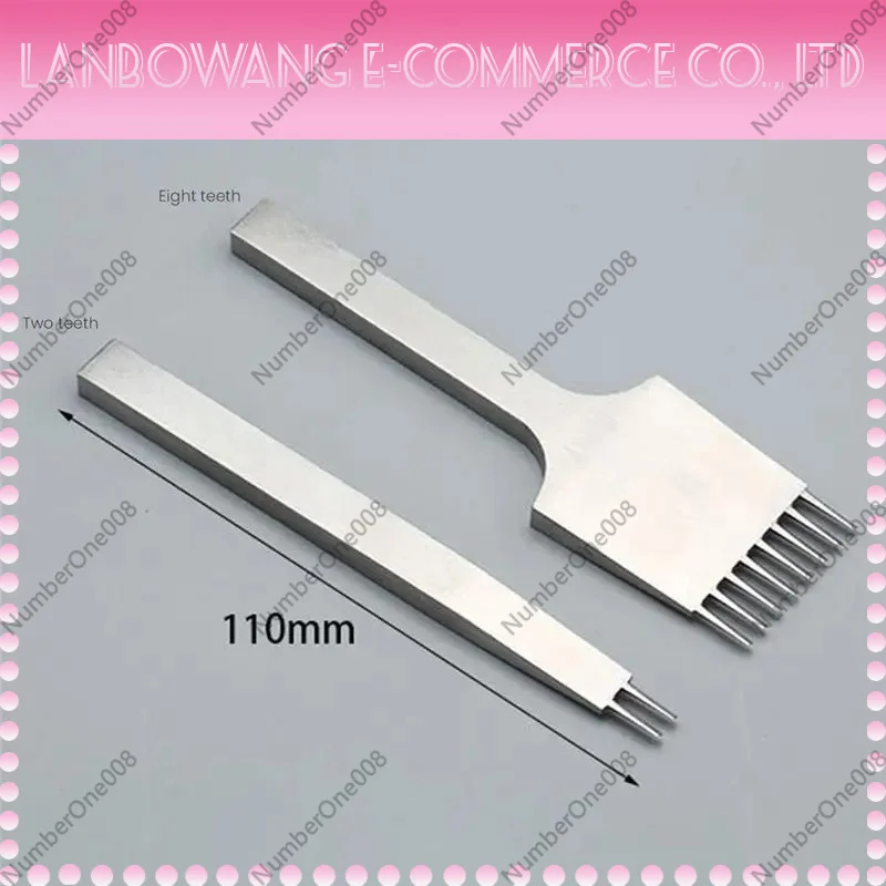 High Quality Die-Steel Leather Chisel, French Style Pricking Iron 3.85mm Punch Tool