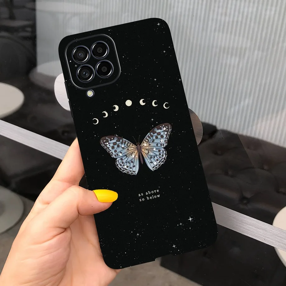 حافظة لهاتف جالاكسي A53 M53 5G حافظة حماية من السيليكون الناعم لهواتف سامسونج M53 A53 A536B