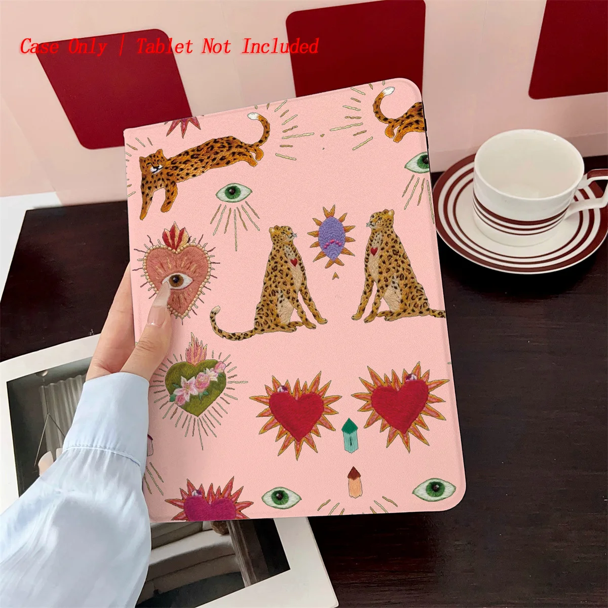 

Whimsical Abstract Cartoon Fantasy Pattern iPad Case For Apple iPad Pro 11/12.9 Air 3/4/5 Mini 5/6 8th/9th/10th Gen Cover