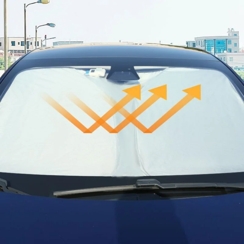 

Солнцезащитные козырьки на лобовое стекло автомобиля, солнцезащитные козырьки на переднее окно, теплоизоляционный солнцезащитный козырек, зонтик для автомобильных аксессуаров