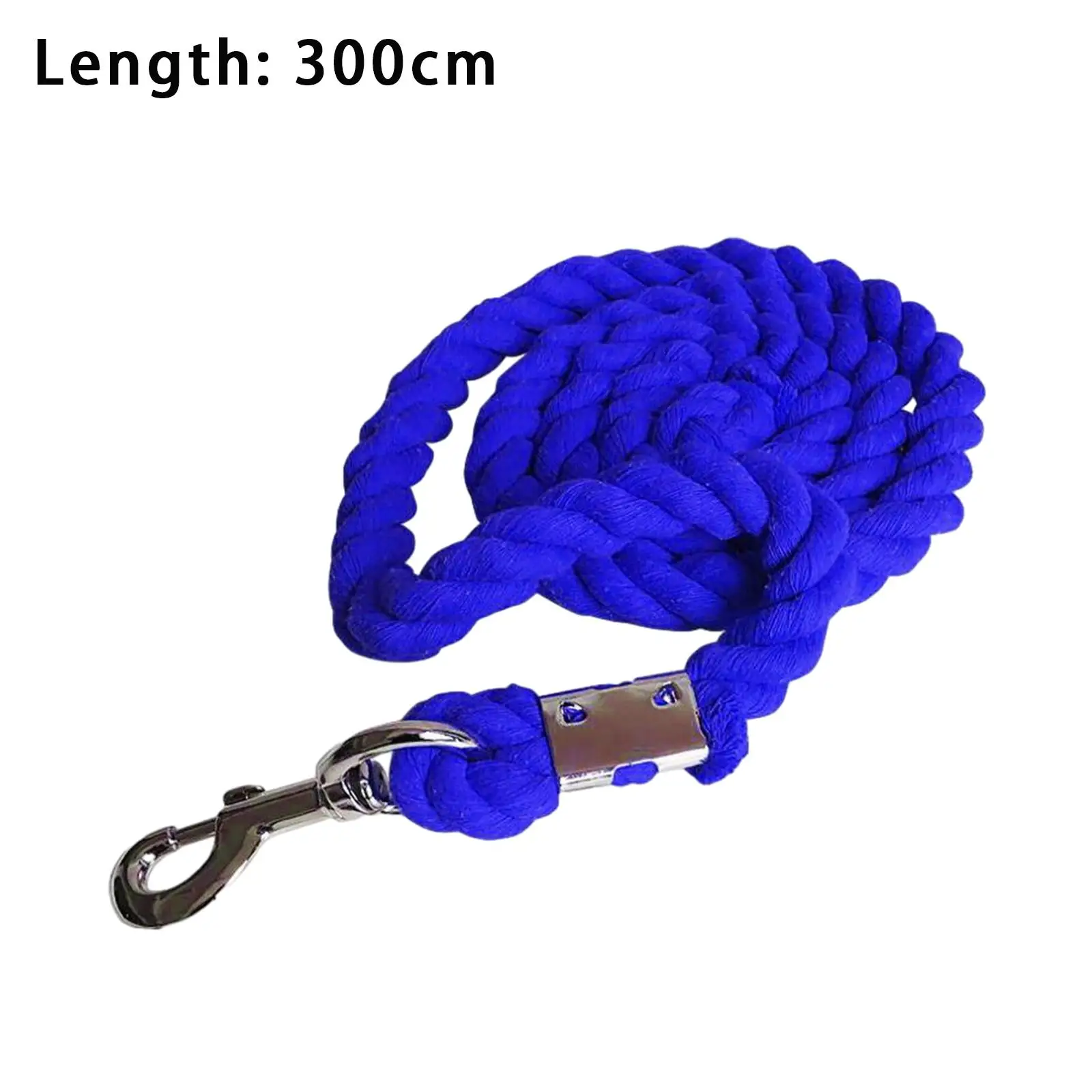 Cuerda de plomo suave hecha a mano Para Caballo de entrenamiento, accesorios para caballos, cabras o ovejas, hebilla giratoria, cuerda líder para caballos de alta resistencia