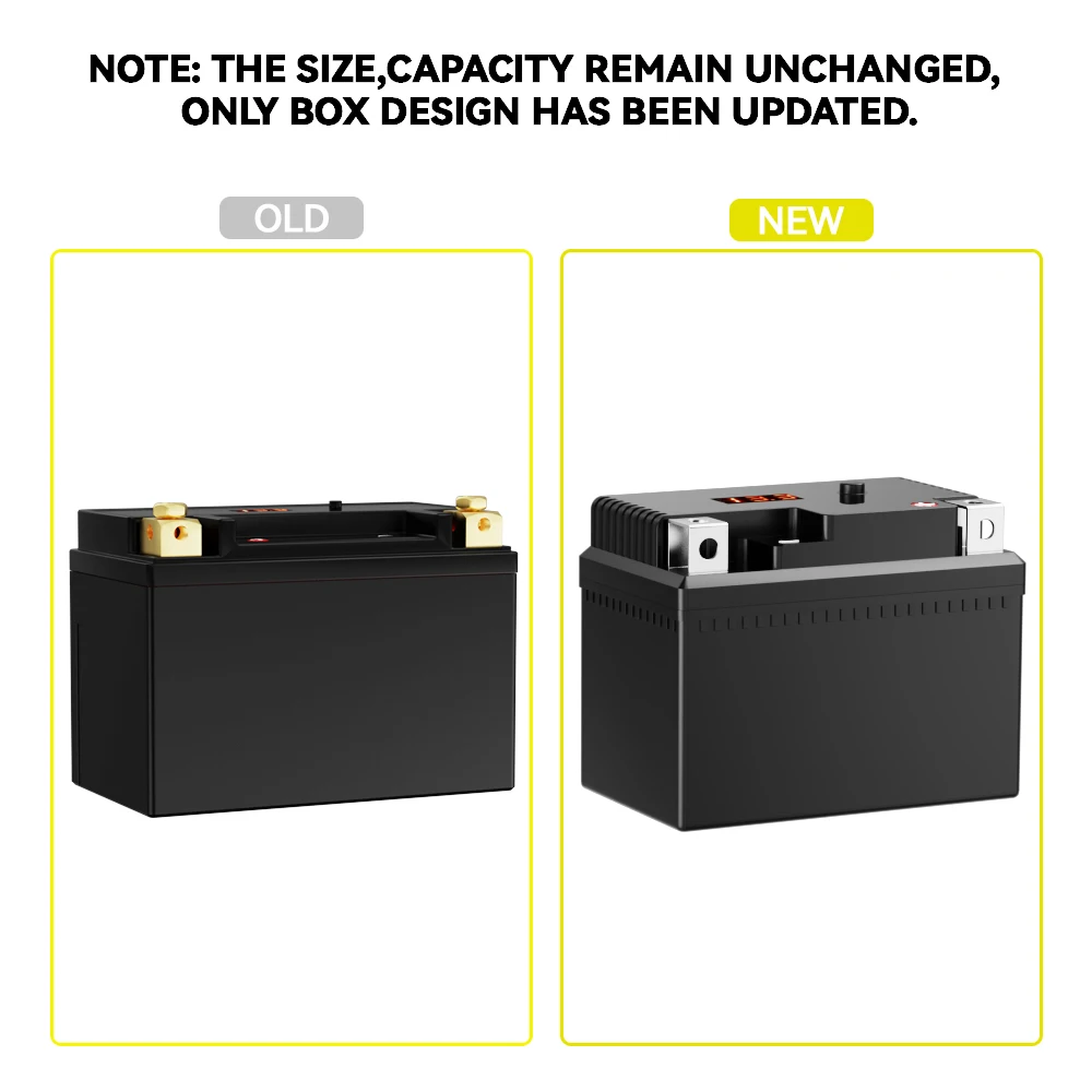 5L-BS 20L-BS Lithium Motorcycle Battery 12V 3Ah 12Ah 180 620CCA LiFePO4 Battery for Scooter,Honda Grom,Yamaha,Suzuki,Generator