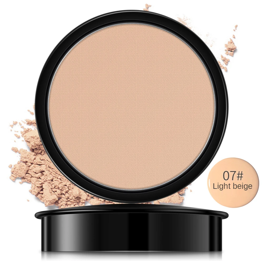 Velvet Soft Honey Flawless Powder Foundation Light and Breathable Make-up Oil Control Not Easy To Take Off Powder Foundation