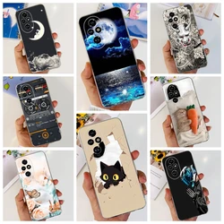 For Honor 200 / 200 Pro / 200 Lite Back Cover Phone Case Soft Clear Silicone Shockproof Protection Funda Coque Honor200 Pro Capa