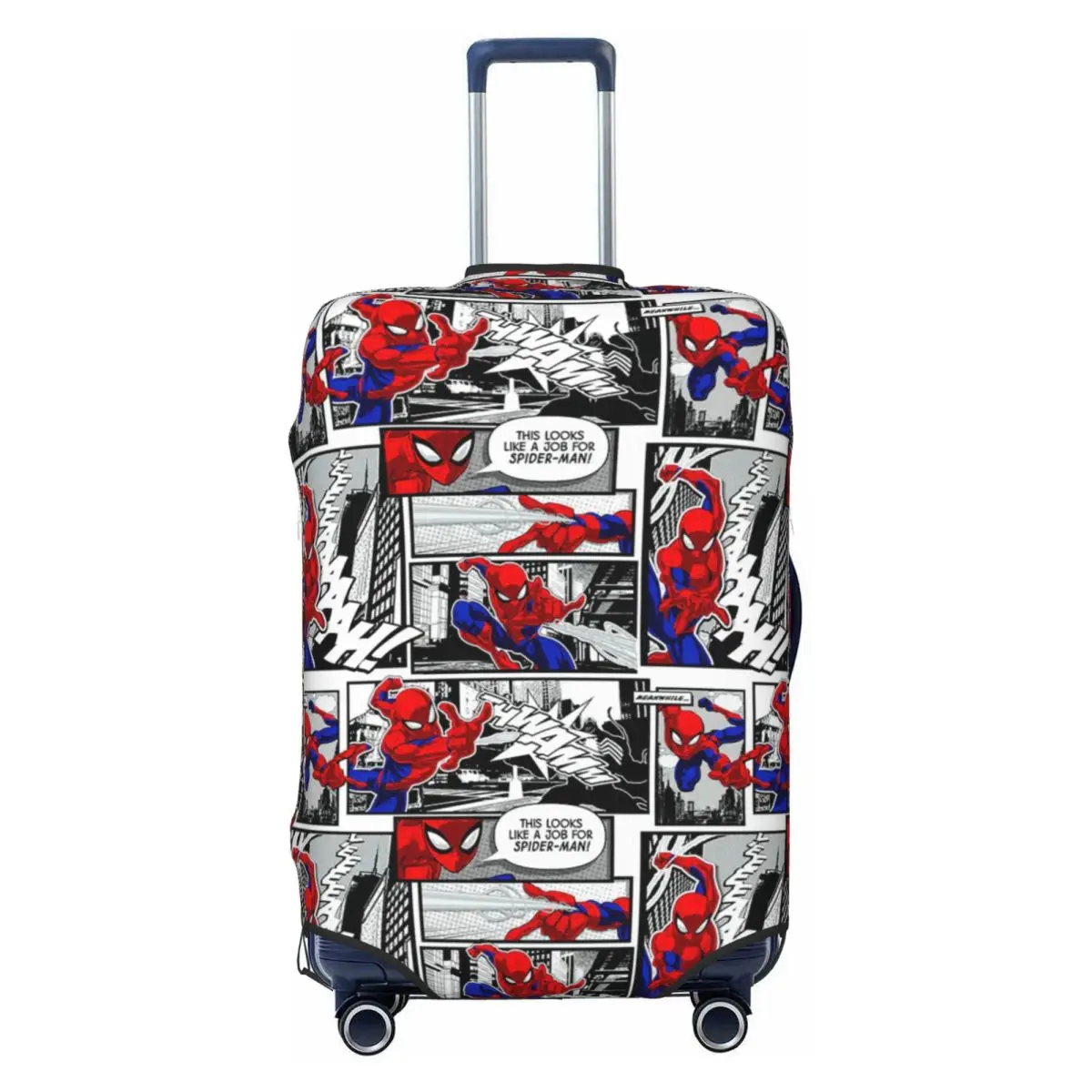 

Fashion Cartoon Superhero Spiderman Luggage Cover Protector Dust Proof Travel Suitcase Covers