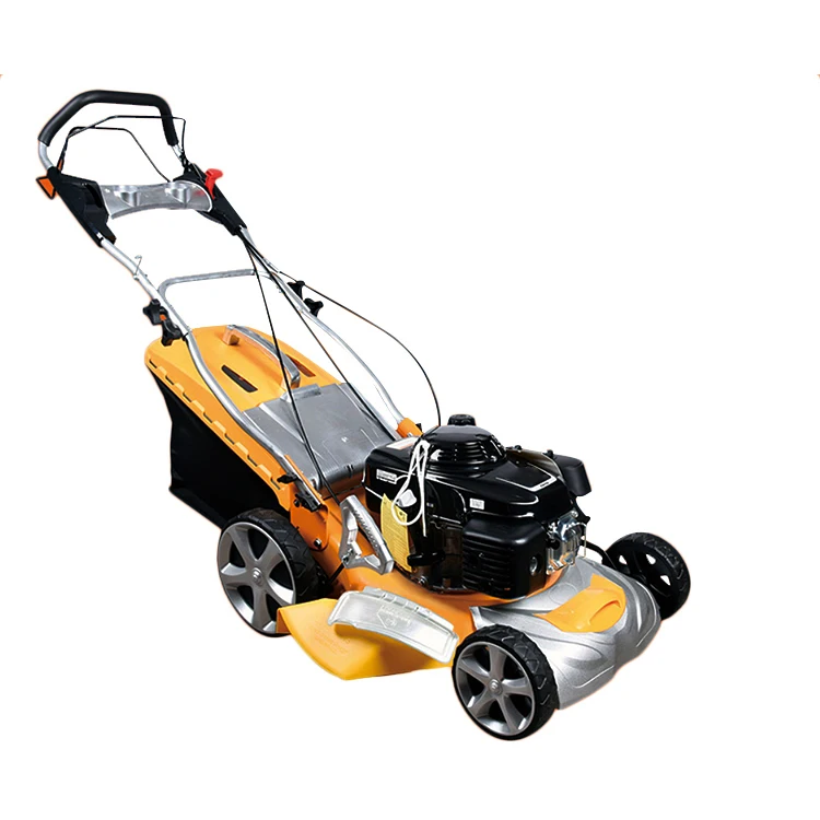 

196 cc Hand Push Self Propelled Weed Wacker Reel Power String Grass Trimmer Gasoline Lawn Mower Desbrozadora Tondeuse A Gazon