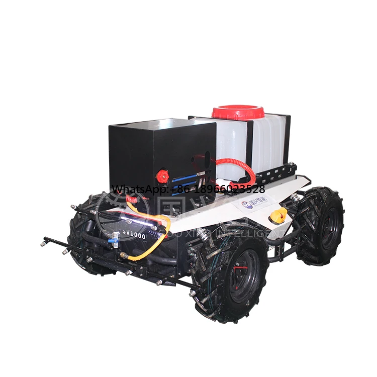 Guoxing arm robot mobile ugv 4wd robot chassis SV1000 with ros package for secondary development