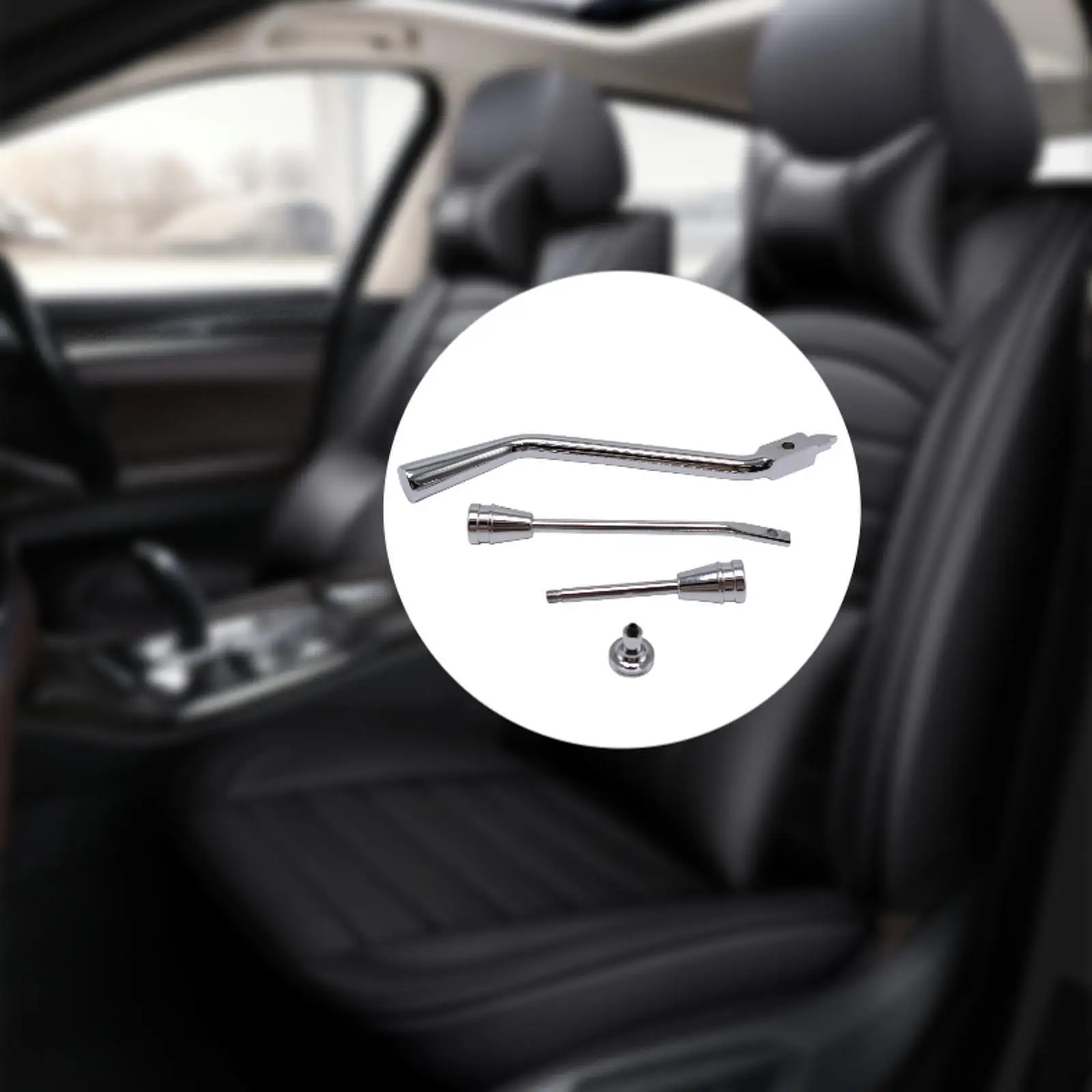 

Metal Shifter Lever Tilt Set Polishing for Ididit Accessory Spare Parts