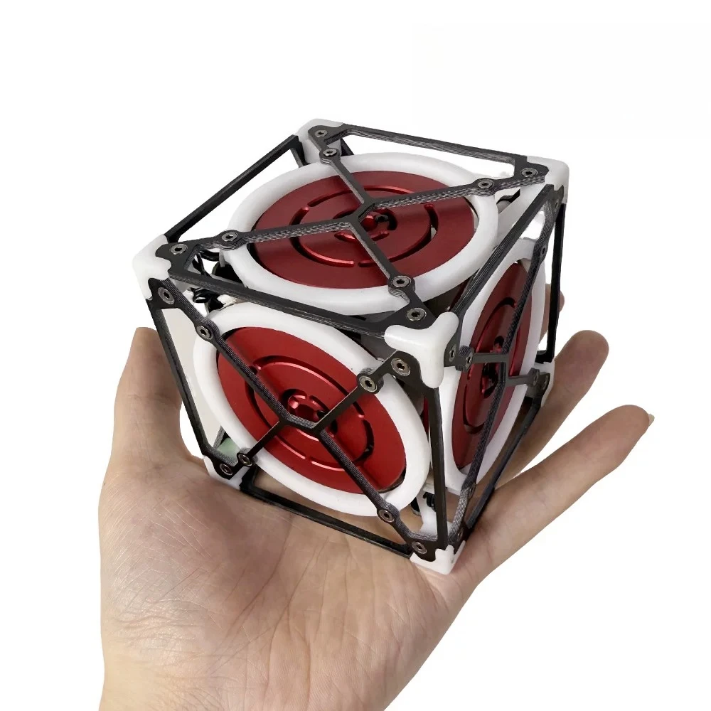 Black technology creative DIY self-balancing cube high-precision gyroscope module balancer