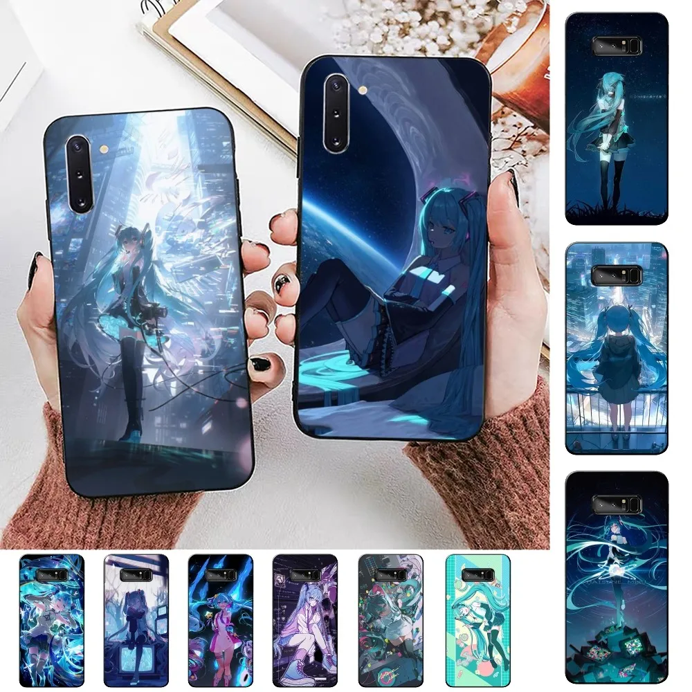 H-Hatsune M-Miku Phone Case For Samsung Note 8 9 10 20 Pro Plus Lite M 10 11 20 30 21 31 51 A 21 22 42 02 03